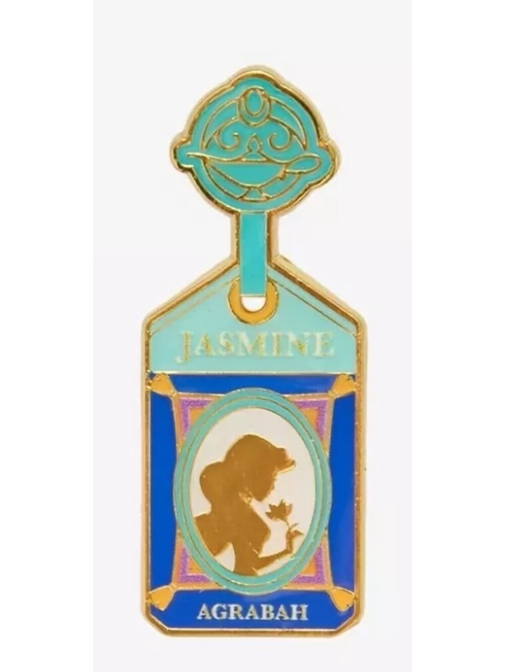 Disney Princess Luggage Tag Blind Box Enamel Pin